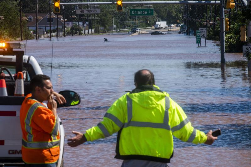 Route 206 in Somerville, N.J., remained largely under water on Thursday. Similar scenes played out across the state and its neighbors. Route 206 in Somerville, N.J., remained largely under water on Thursday. Similar scenes played out across the state and its neighbors.