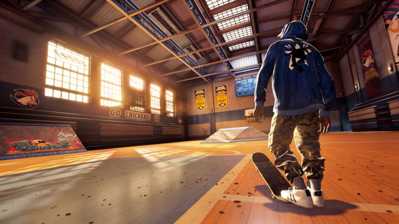 The avatar of professional skateboarder Kareem Campbell, in a still from Tony Hawk's Pro Skater 1+2. The avatar of professional skateboarder Kareem Campbell, in a still from Tony Hawk's Pro Skater 1+2.