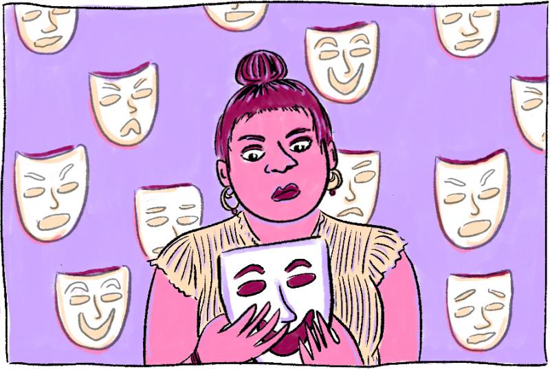 Illustration for story on personality tests. Illustration for story on personality tests.