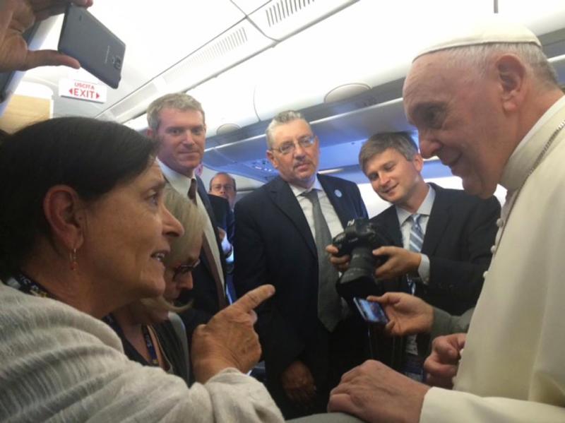 NPR's Sylvia Poggioli talks to Pope Francis. NPR's Sylvia Poggioli talks to Pope Francis.