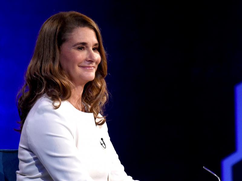 Melinda Gates speaks during Oprah's SuperSoul Conversations at PlayStation Theater on Feb. 5 in New York City. Melinda Gates speaks during Oprah's SuperSoul Conversations at PlayStation Theater on Feb. 5 in New York City.