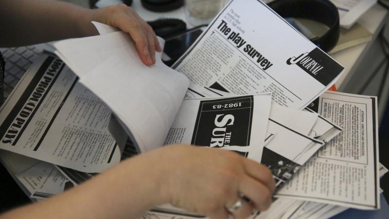 The NPR Ed team analyzed more than 100 pages of data from old issues of Dramatics magazine. The NPR Ed team analyzed more than 100 pages of data from old issues of Dramatics magazine.