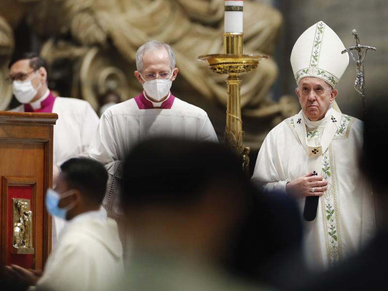 Pope Francis prepares to leave after celebrating a special Mass for the Myanmar faithful last month at the Vatican. On Tuesday, Francis issued new canon law focused on sexual abuse, fraud and the attempted ordination of women. Pope Francis prepares to leave after celebrating a special Mass for the Myanmar faithful last month at the Vatican. On Tuesday, Francis issued new canon law focused on sexual abuse, fraud and the attempted ordination of women.