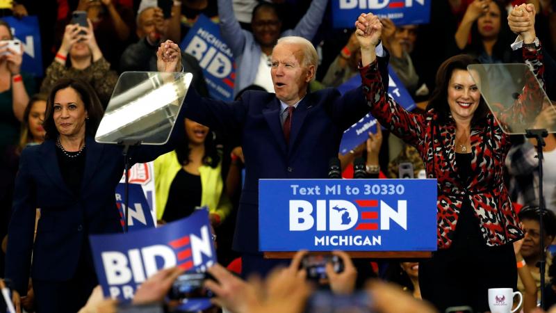 California Sen. Kamala Harris, left, and Michigan Gov. Gretchen Whitmer are two potential running mates for presumptive Democratic presidential nominee Joe Biden, a former vice president himself. California Sen. Kamala Harris, left, and Michigan Gov. Gretchen Whitmer are two potential running mates for presumptive Democratic presidential nominee Joe Biden, a former vice president himself.
