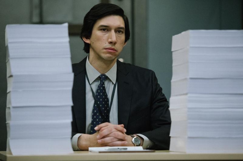 In The Report, Adam Driver plays staffer following the CIA's paper trail of post-9/11 detention and interrogation tactics. In The Report, Adam Driver plays staffer following the CIA's paper trail of post-9/11 detention and interrogation tactics.