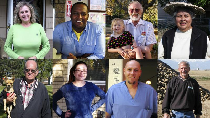 NPR knocked on doors throughout Colorado to find out how individual voters were responding to Democratic and Republican appeals in the lead up to Election Day. NPR knocked on doors throughout Colorado to find out how individual voters were responding to Democratic and Republican appeals in the lead up to Election Day.