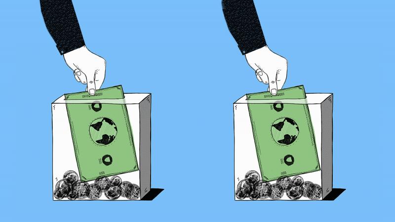 Liberal social justice organizations have received unprecedented donations since President Trump's election. Liberal social justice organizations have received unprecedented donations since President Trump's election.