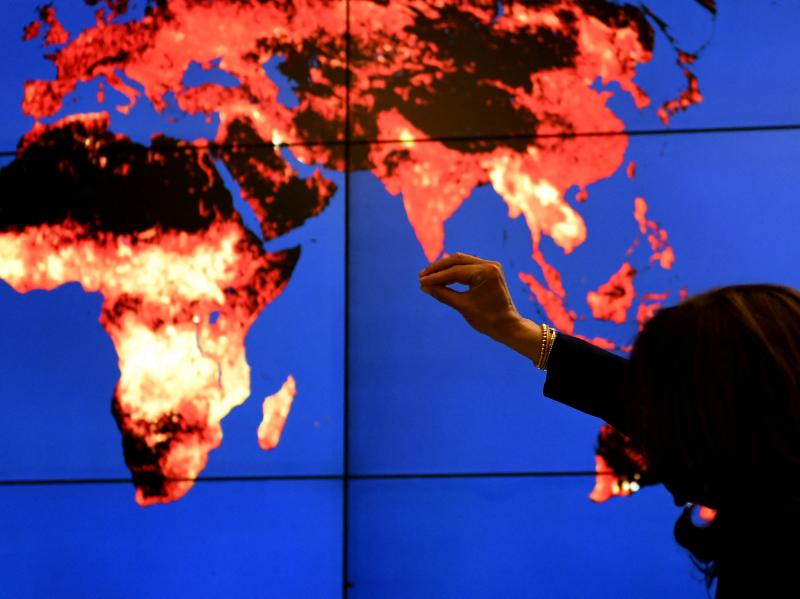 Vice President Harris looks at a hyperwall during a climate change discussion at the Goddard Space Flight Center in Greenbelt, Md., on Nov. 5 , 2021. The SEC unveiled new proposals on Monday requiring companies to disclose climate-related risks. Vice President Harris looks at a hyperwall during a climate change discussion at the Goddard Space Flight Center in Greenbelt, Md., on Nov. 5 , 2021. The SEC unveiled new proposals on Monday requiring companies to disclose climate-related risks.