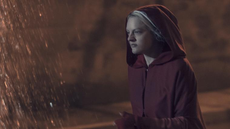June (Elisabeth Moss) faces big changes in the season finale of The Handmaid's Tale. June (Elisabeth Moss) faces big changes in the season finale of The Handmaid's Tale.