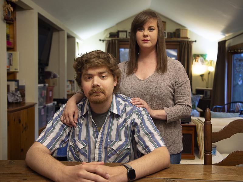 While Sean Deines and his wife, Rebekah, were traveling in Wyoming in 2020, Sean got very ill and was diagnosed with an aggressive leukemia. A huge air ambulance bill added to their stress. While Sean Deines and his wife, Rebekah, were traveling in Wyoming in 2020, Sean got very ill and was diagnosed with an aggressive leukemia. A huge air ambulance bill added to their stress.