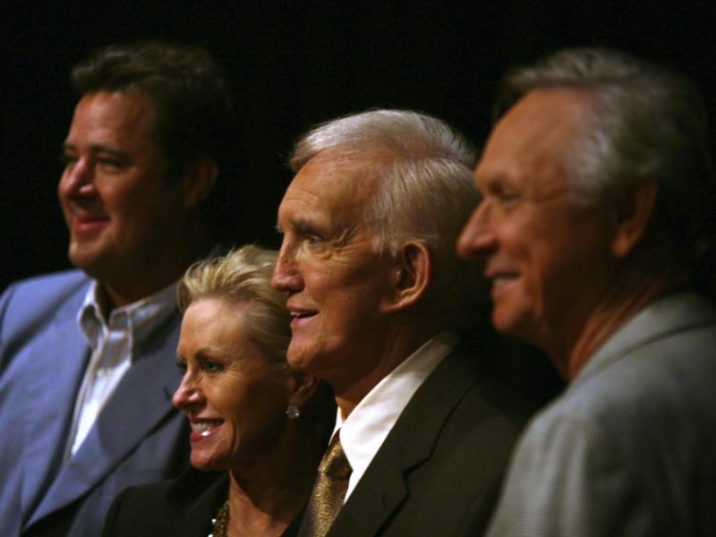 Ralph Emery, second from the right, appears in Nashville on Aug. 7, 2007 with, from left, Vince Gill, Country Music Association Chief Operating Officer Tammy Genovese and Mel Tillis, after it was announced that the three men will be inducted into the Coun Ralph Emery, second from the right, appears in Nashville on Aug. 7, 2007 with, from left, Vince Gill, Country Music Association Chief Operating Officer Tammy Genovese and Mel Tillis, after it was announced that the three men will be inducted into the Coun
