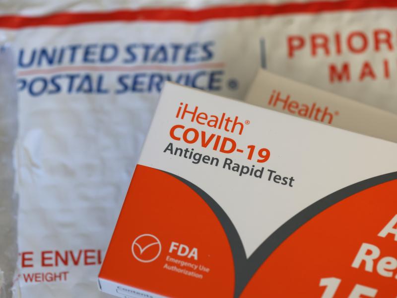 The federal government is sending out a third round of free rapid antigen COVID-19 tests through the U.S. Postal Service. The federal government is sending out a third round of free rapid antigen COVID-19 tests through the U.S. Postal Service.