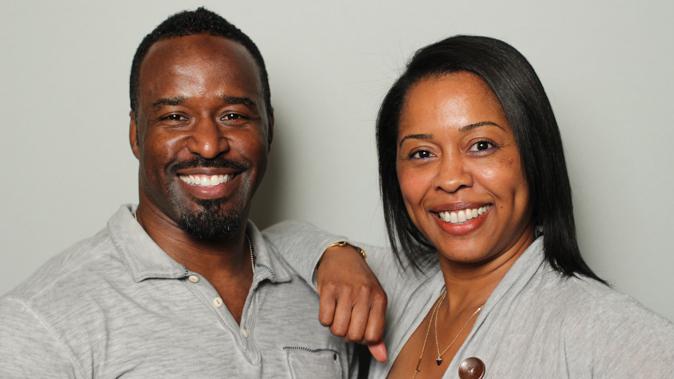 Anderson and Karen Lawson at their StoryCorps recording in Atlanta in 2015. Anderson and Karen Lawson at their StoryCorps recording in Atlanta in 2015.