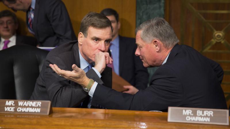 Sens. Mark Warner, D-Va., and Richard Burr, R-N.C., lead the Senate Intelligence Committee, which is investigating Russian meddling in the 2016 presidential election. Sens. Mark Warner, D-Va., and Richard Burr, R-N.C., lead the Senate Intelligence Committee, which is investigating Russian meddling in the 2016 presidential election.