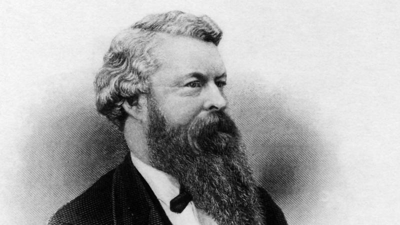 An engraved portrait of William Belknap, a secretary of war who was impeached in 1876 after he tearfully resigned. An engraved portrait of William Belknap, a secretary of war who was impeached in 1876 after he tearfully resigned.