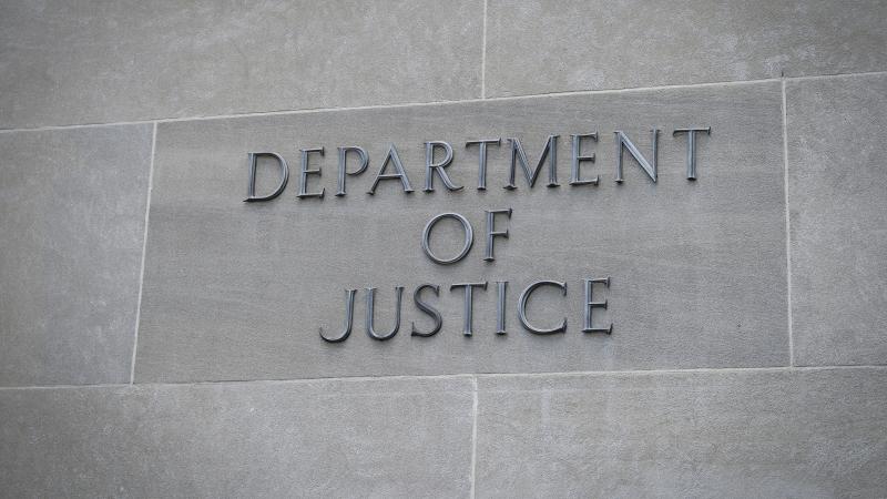 The U.S. Department of Justice is pictured in Washington on Aug. 21, 2019. The Bureau of Justice Statistics released its annual victimization survey on Tuesday. The U.S. Department of Justice is pictured in Washington on Aug. 21, 2019. The Bureau of Justice Statistics released its annual victimization survey on Tuesday.