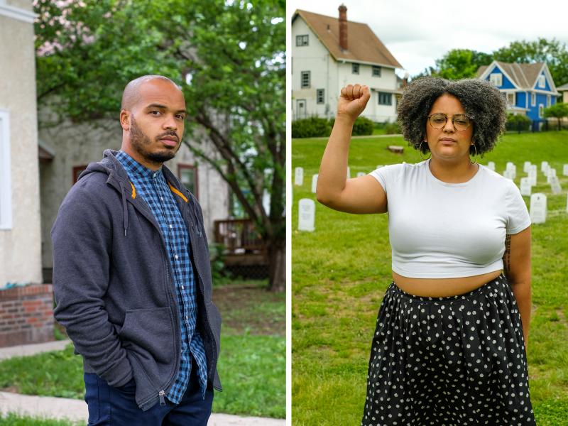 Jeremiah Ellison, Kandace Montgomery and Arianna Nason are among those leading the push to dismantle the Minneapolis police department. Jeremiah Ellison, Kandace Montgomery and Arianna Nason are among those leading the push to dismantle the Minneapolis police department.