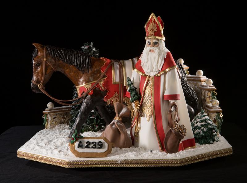 Billie Mochow's gingerbread sculpture was among the top 10 winners. Mochow says she is a self-taught baker. Billie Mochow's gingerbread sculpture was among the top 10 winners. Mochow says she is a self-taught baker.