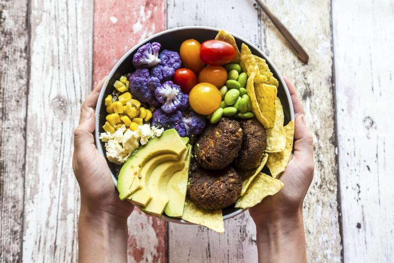 To help protect the planet and promote good health, people should eat less than 1 ounce of red meat a day and limit poultry and milk, too. That's according to a new report from some of the top names in nutrition science. People should instead consume more To help protect the planet and promote good health, people should eat less than 1 ounce of red meat a day and limit poultry and milk, too. That's according to a new report from some of the top names in nutrition science. People should instead consume more