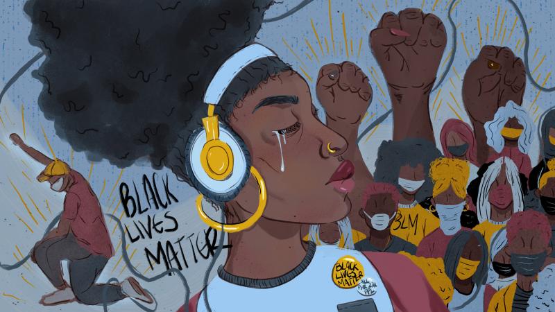 Music speaks truth to anger and frustration, but also provides a sense of hope and beauty. Music speaks truth to anger and frustration, but also provides a sense of hope and beauty.