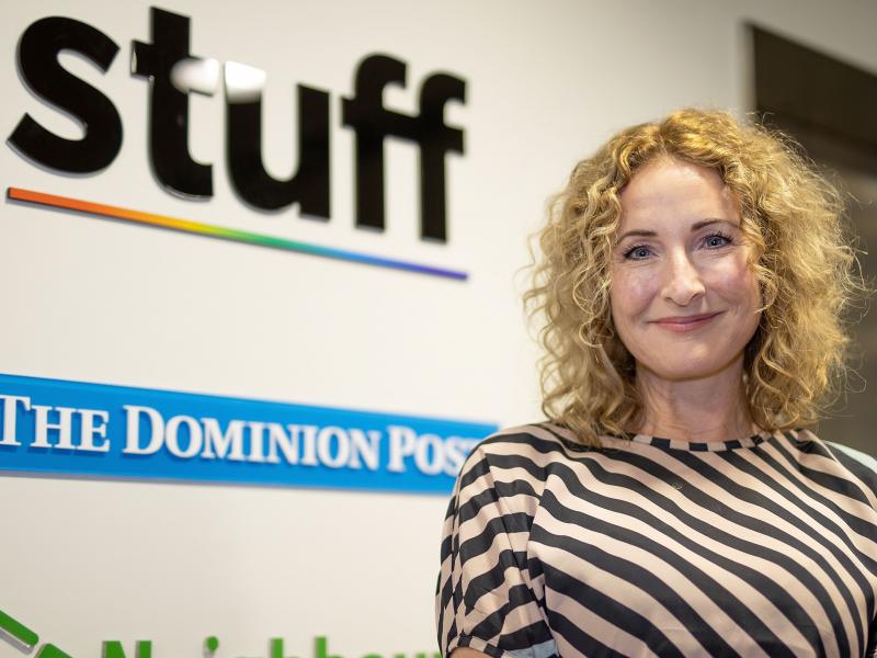 Sinead Boucher, the owner and CEO of New Zealand publisher Stuff, says the decision to quit Facebook has been beneficial for the company. Sinead Boucher, the owner and CEO of New Zealand publisher Stuff, says the decision to quit Facebook has been beneficial for the company.