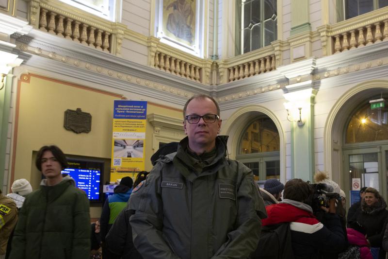 Mayor Wojciech Bakun of Przemysl, Poland, estimates that 350,000 refugees have arrived in his Polish border town since Russia invaded Ukraine. Mayor Wojciech Bakun of Przemysl, Poland, estimates that 350,000 refugees have arrived in his Polish border town since Russia invaded Ukraine.