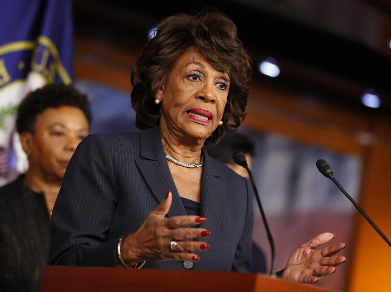 Rep. Maxine Waters, D-Calif., speaks at a press conference on Capitol Hill on Jan. 31. Waters called for an investigation into Trump administration ties to Russia. Rep. Maxine Waters, D-Calif., speaks at a press conference on Capitol Hill on Jan. 31. Waters called for an investigation into Trump administration ties to Russia.