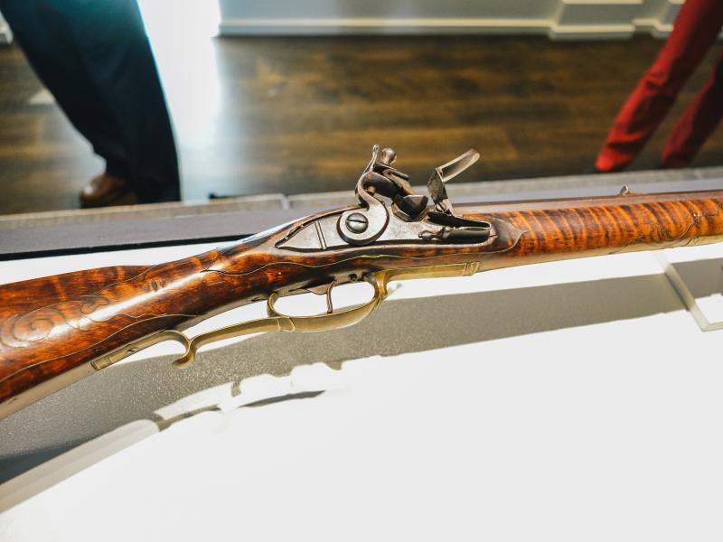This 1775 revolutionary-era rifle was Thomas Gavin's undoing. This 1775 revolutionary-era rifle was Thomas Gavin's undoing.