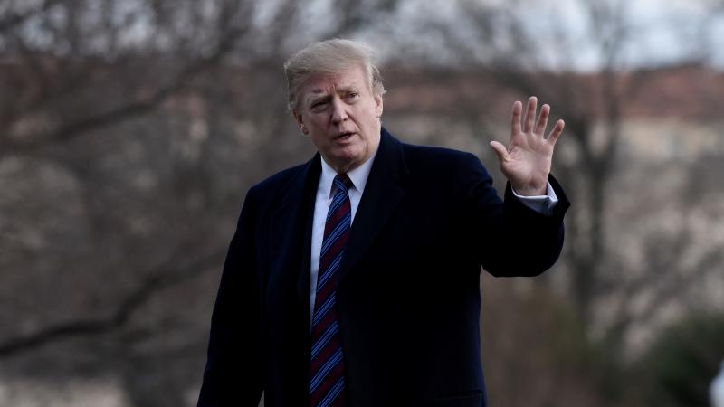 President Trump returns to the White House after undergoing his annual physical exam at Walter Reed National Military Medical Center on Feb. 8. The report was released on Thursday. President Trump returns to the White House after undergoing his annual physical exam at Walter Reed National Military Medical Center on Feb. 8. The report was released on Thursday.