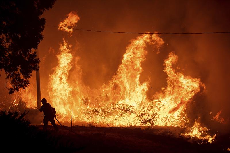 PG&E pre-emptively shut down power in multiple Northern California counties to try to prevent wildfires, such as this recent fire in the Shasta-Trinity National Forest. PG&E pre-emptively shut down power in multiple Northern California counties to try to prevent wildfires, such as this recent fire in the Shasta-Trinity National Forest.