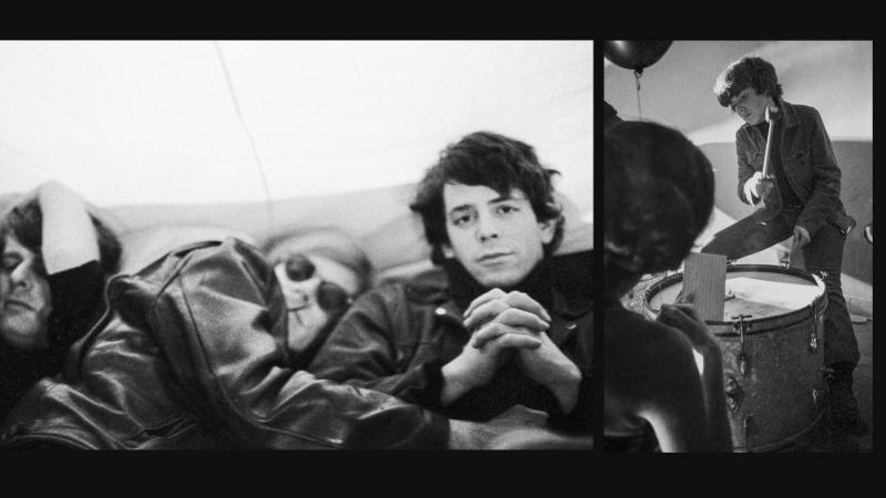 Paul Morrissey, Andy Warhol, Lou Reed and Moe Tucker from archival photography in a split-screen frame from "The Velvet Underground." Paul Morrissey, Andy Warhol, Lou Reed and Moe Tucker from archival photography in a split-screen frame from "The Velvet Underground."