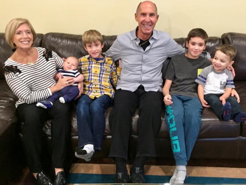 Denise and Richard Victor of Bloomfield Hills, Mich., have been missing their grandkids, whom they haven't seen since February. Before the pandemic, they had regular visits with grandsons (from left) Daren Cosola, Stirling Victor, Davis Victor and Lucas C Denise and Richard Victor of Bloomfield Hills, Mich., have been missing their grandkids, whom they haven't seen since February. Before the pandemic, they had regular visits with grandsons (from left) Daren Cosola, Stirling Victor, Davis Victor and Lucas C