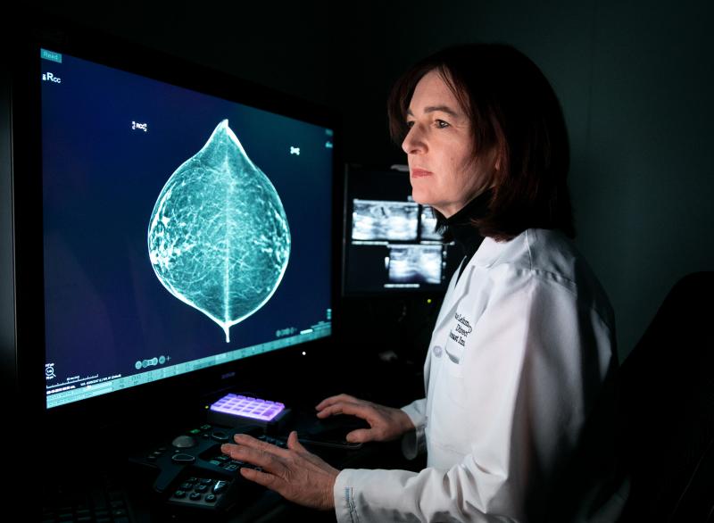 "The optimist in me says in three years we can train this tool to read mammograms as well as an average radiologist," says Connie Lehman, chief of breast imaging at Massachusetts General Hospital in Boston. "The optimist in me says in three years we can train this tool to read mammograms as well as an average radiologist," says Connie Lehman, chief of breast imaging at Massachusetts General Hospital in Boston.