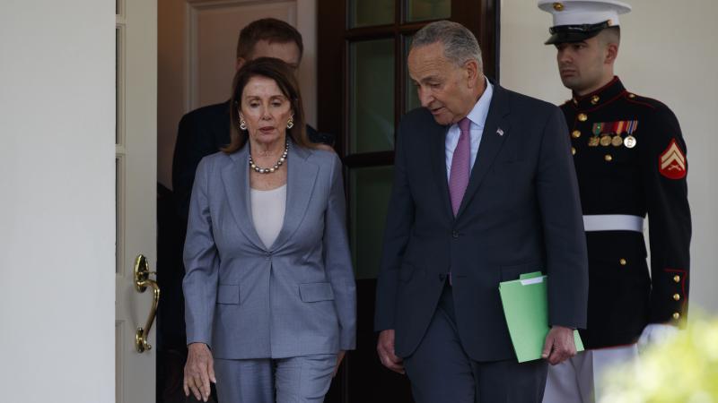House Speaker Nancy Pelosi and Senate Minority Leader Chuck Schumer said they had a constructive White House meeting with President Trump on infrastructure on Tuesday. House Speaker Nancy Pelosi and Senate Minority Leader Chuck Schumer said they had a constructive White House meeting with President Trump on infrastructure on Tuesday.