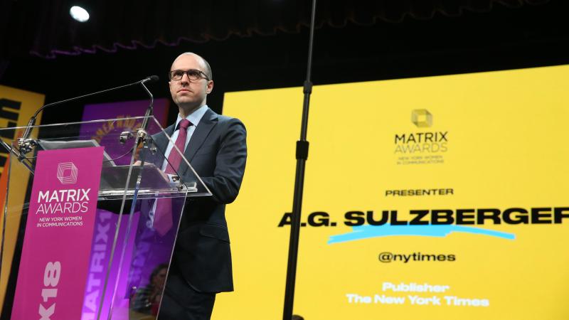 A.G. Sulzberger, publisher of The New York Times, met with President Trump earlier this month and implored him to "reconsider his broader attacks on journalism." A.G. Sulzberger, publisher of The New York Times, met with President Trump earlier this month and implored him to "reconsider his broader attacks on journalism."