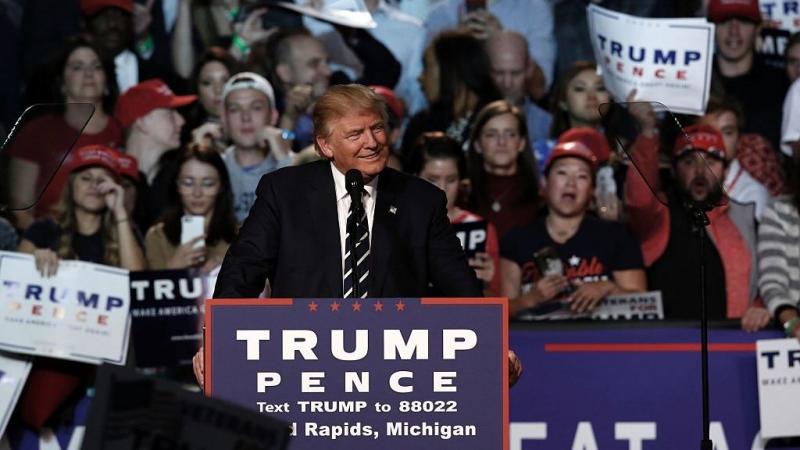 Donald Trump held the final rally of his 2016 presidential campaign in Grand Rapids, Mich., the evening before Election Day. Donald Trump held the final rally of his 2016 presidential campaign in Grand Rapids, Mich., the evening before Election Day.