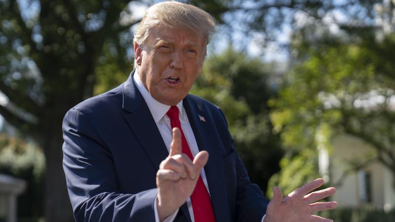 President Trump answers questions about his remarks in Tuesday's presidential debate about white supremacist groups after many congressional Republicans suggested he needed to be clearer denouncing the movement. President Trump answers questions about his remarks in Tuesday's presidential debate about white supremacist groups after many congressional Republicans suggested he needed to be clearer denouncing the movement.