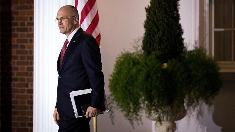Andrew Puzder, chief executive of CKE Restaurants, exits after his meeting with President-elect Donald Trump at Trump International Golf Club in Bedminster, N.J., last month. Andrew Puzder, chief executive of CKE Restaurants, exits after his meeting with President-elect Donald Trump at Trump International Golf Club in Bedminster, N.J., last month.