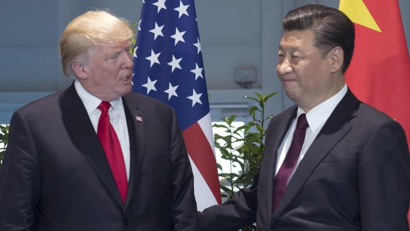 President Trump spoke on the phone with Chinese President Xi Jinping late Friday, but according to the White House, the two didn't discuss Monday's planned executive action that will order a U.S. investigation into Chinese trade practices. President Trump spoke on the phone with Chinese President Xi Jinping late Friday, but according to the White House, the two didn't discuss Monday's planned executive action that will order a U.S. investigation into Chinese trade practices.