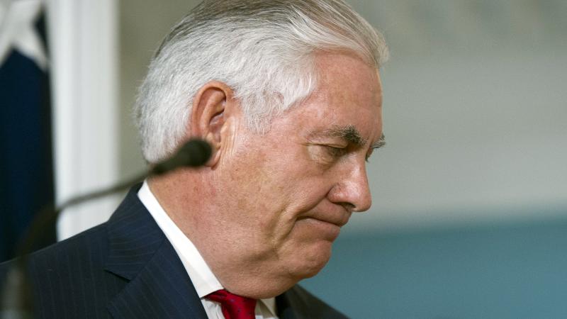 In October, Secretary of State Rex Tillerson did not deny reports that he called President Trump a "moron." It was one of several signs of tension between the men. In October, Secretary of State Rex Tillerson did not deny reports that he called President Trump a "moron." It was one of several signs of tension between the men.