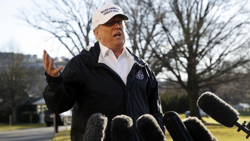 President Trump says if he doesn't get a border wall, he will declare a national emergency to build it. President Trump says if he doesn't get a border wall, he will declare a national emergency to build it.