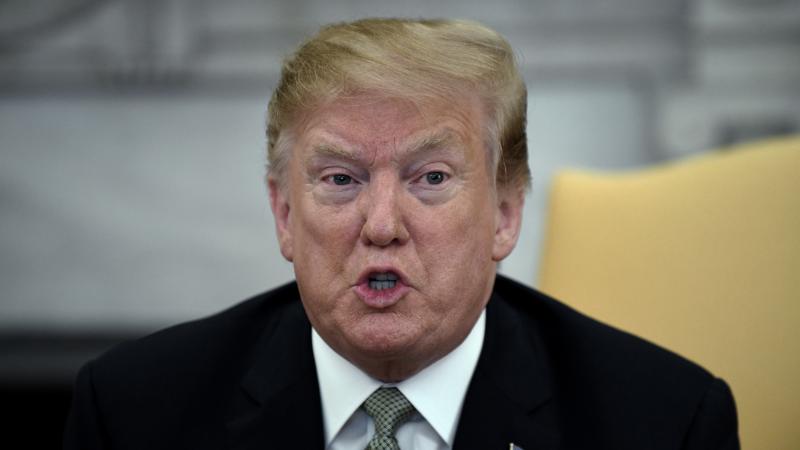 President Trump speaks during a meeting with Ireland Prime Minister Leo Varadkar in the Oval Office of the White House on Thursday. President Trump speaks during a meeting with Ireland Prime Minister Leo Varadkar in the Oval Office of the White House on Thursday.