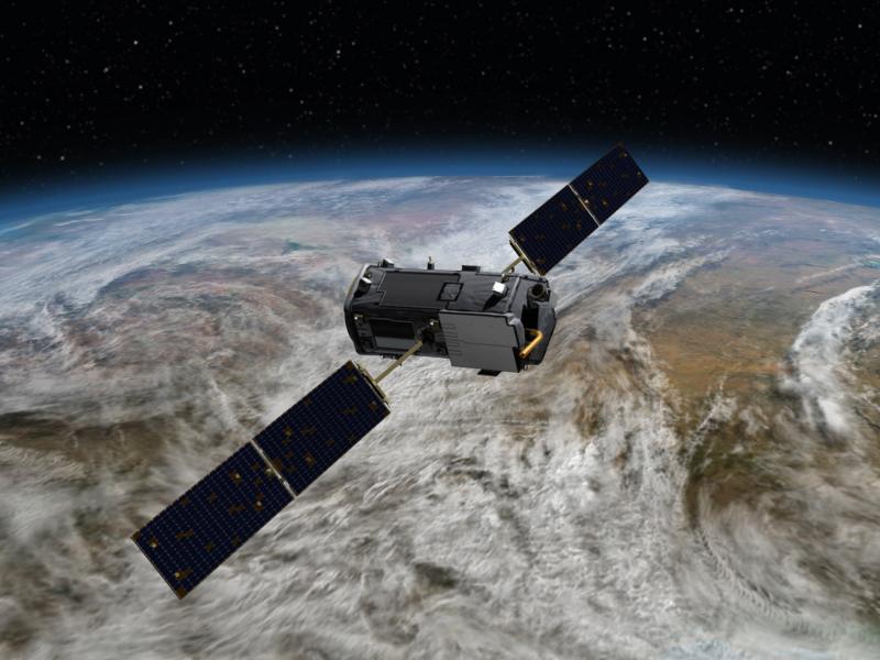 NASA's Orbiting Carbon Observatory-2 monitors how the climate is changing. Trump's budget would eliminate some satellites, including OCO-3, a next-generation carbon-monitoring spacecraft. NASA's Orbiting Carbon Observatory-2 monitors how the climate is changing. Trump's budget would eliminate some satellites, including OCO-3, a next-generation carbon-monitoring spacecraft.