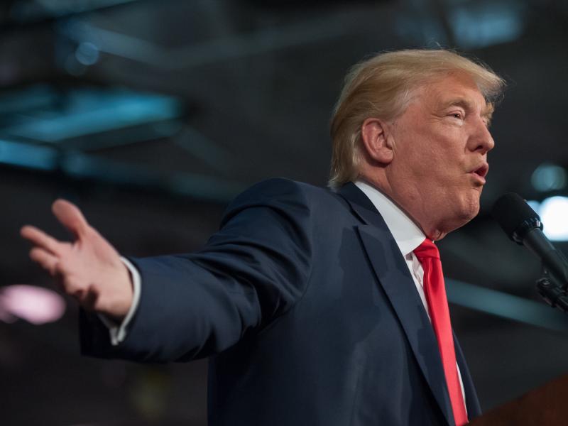 Donald Trump speaks to supporters at a rally Oct. 10 in Ambridge, Pa. Stephen Moore, a senior economic adviser to the president-elect, recently said Trump's party is no longer the party of Ronald Reagan and free trade. Donald Trump speaks to supporters at a rally Oct. 10 in Ambridge, Pa. Stephen Moore, a senior economic adviser to the president-elect, recently said Trump's party is no longer the party of Ronald Reagan and free trade.