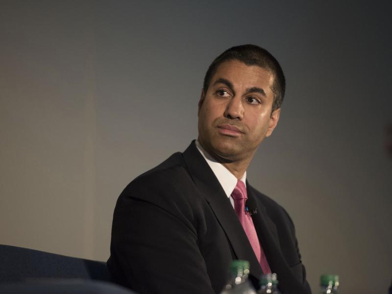 Ajit Pai, the senior Republican at the Federal Communications Commission, is slated to be the agency's new chairman. Ajit Pai, the senior Republican at the Federal Communications Commission, is slated to be the agency's new chairman.