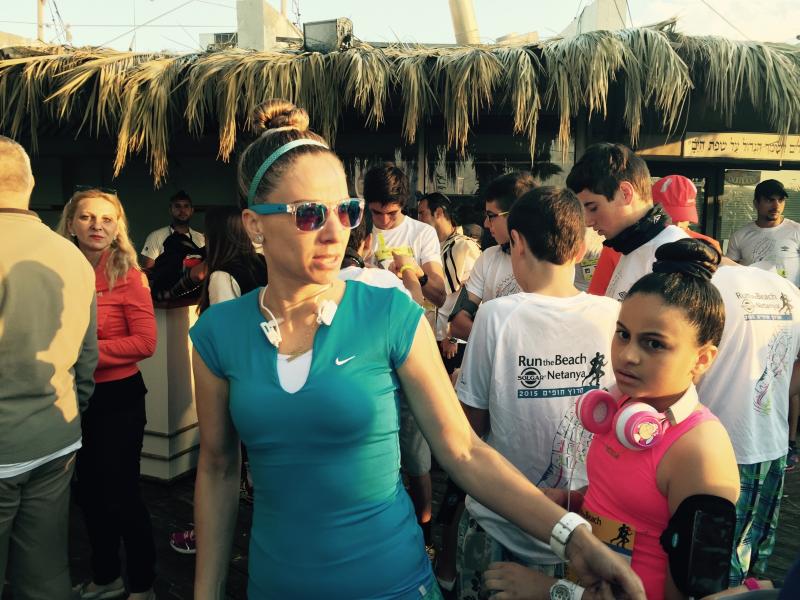 Haneen Radi, an Arab Israeli, wants to organize a marathon for her town of Tira, but was told the run couldn't include women. When she insisted, she received threats, and the back window of her car was shot out. Haneen Radi, an Arab Israeli, wants to organize a marathon for her town of Tira, but was told the run couldn't include women. When she insisted, she received threats, and the back window of her car was shot out.