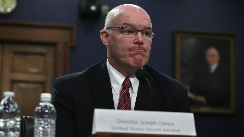 U.S. Secret Service Director Joseph Clancy pauses as he testifies during a House Appropriations subcommittee hearing on Capitol Hill on Tuesday. U.S. Secret Service Director Joseph Clancy pauses as he testifies during a House Appropriations subcommittee hearing on Capitol Hill on Tuesday.