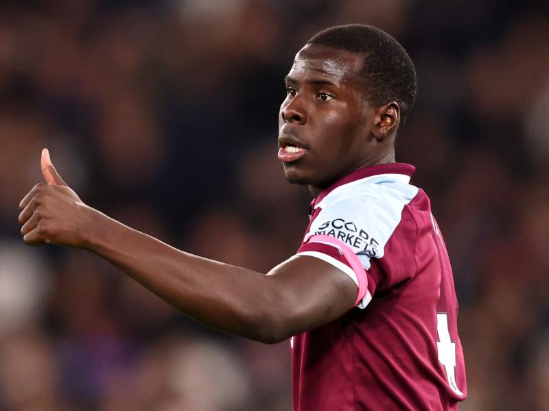 Kurt Zouma of West Ham United reacts during the Premier League match with Watford at London Stadium on Tuesday. Zouma has apologized after a video showed him abusing cats. Kurt Zouma of West Ham United reacts during the Premier League match with Watford at London Stadium on Tuesday. Zouma has apologized after a video showed him abusing cats.