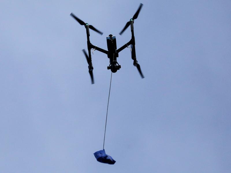 The Federal Aviation Administration announced new rules Monday that would ease restrictions on the use of drones and will likely expand commercial uses of the technology down the road. The Federal Aviation Administration announced new rules Monday that would ease restrictions on the use of drones and will likely expand commercial uses of the technology down the road.