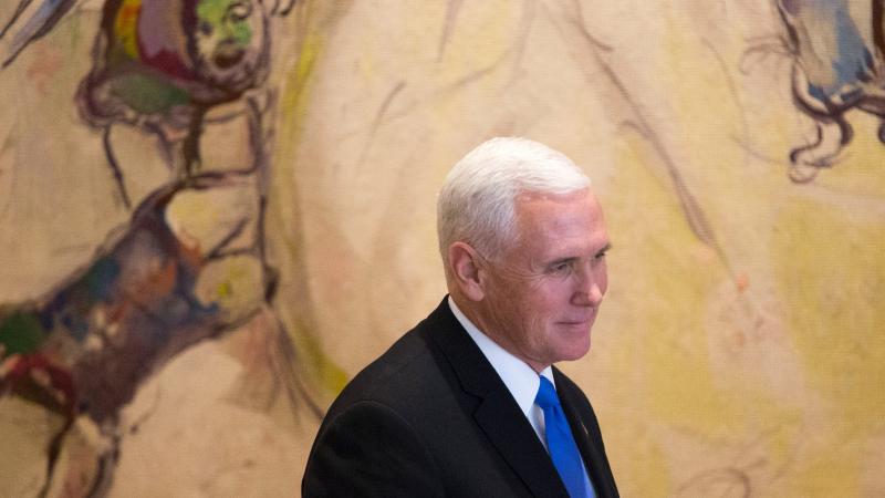 Vice President Pence addressed the Knesset, Israel's parliament, in Jerusalem on Monday. He said a new U.S. Embassy would open in the city by the end of next year. Vice President Pence addressed the Knesset, Israel's parliament, in Jerusalem on Monday. He said a new U.S. Embassy would open in the city by the end of next year.